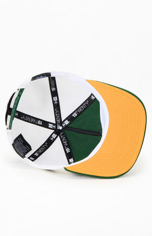 Green Bay Packers Golfer Snapback Hat image number 5