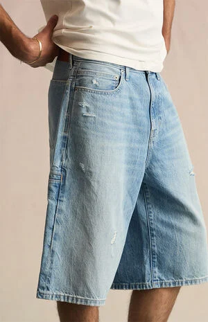 Seoul Ripped Baggy Jorts image number 4