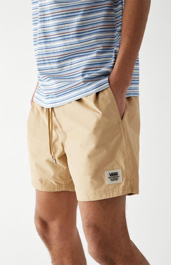 Tan Primary Volley Shorts