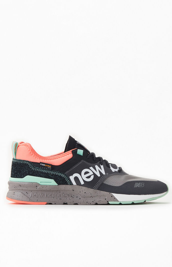 Grey & Pink 997H Shoes