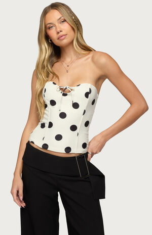 Antonelle Polka Dot Corset image number 2