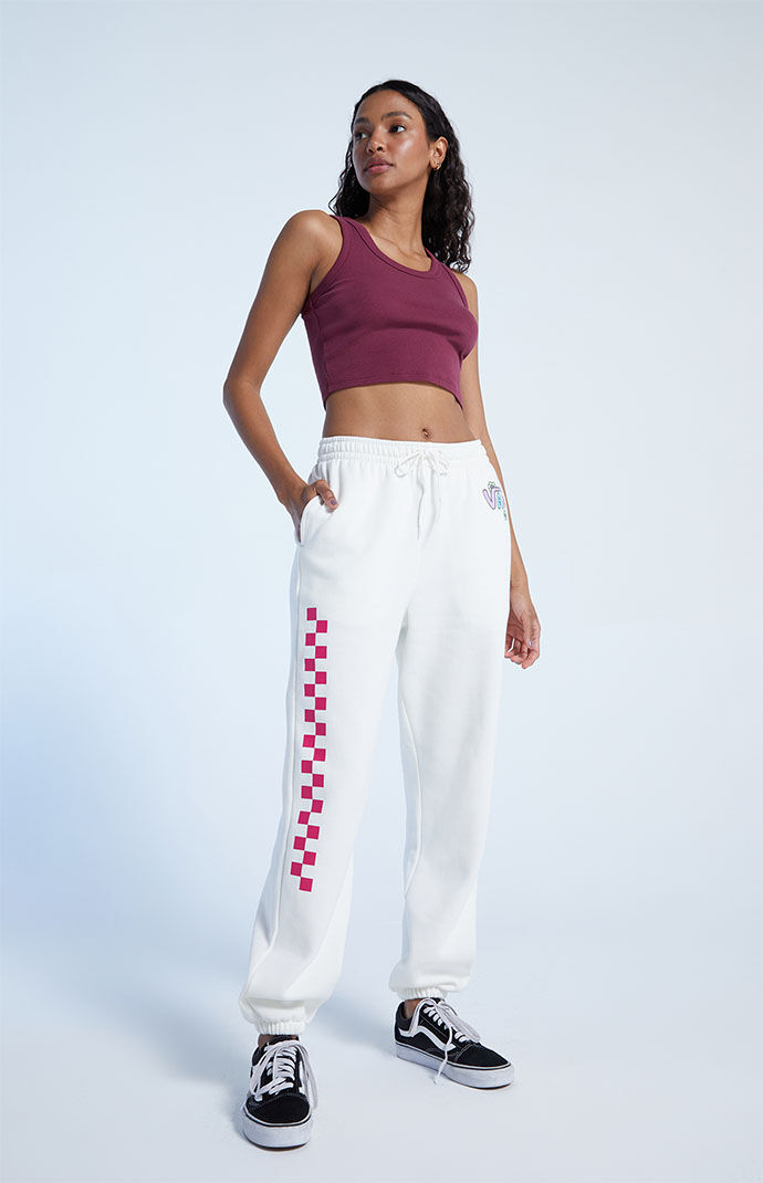 Adidas sweatpants new arrivals with vans