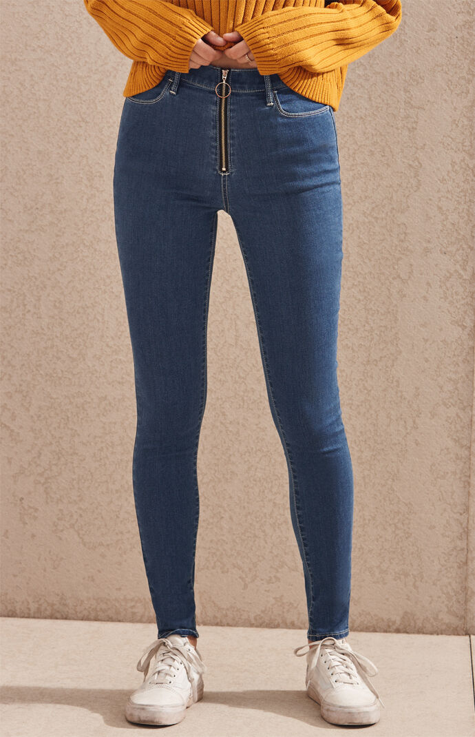 super high waisted jeggings