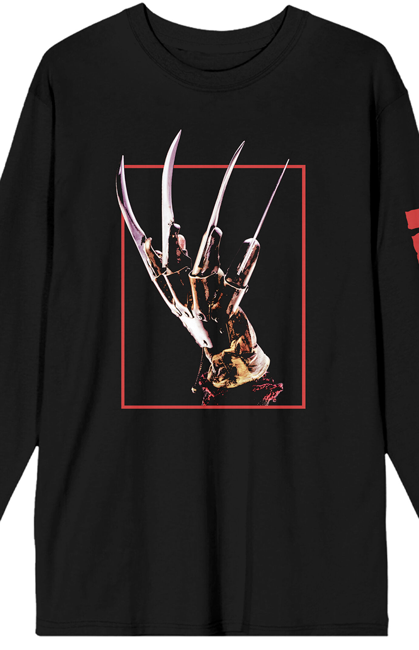 Freddy Nightmare On Elm Street Long Sleeve T-Shirt