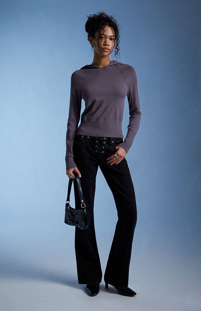 Third Charm Riley Knit Hoodie