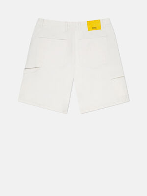 Cream Carpenter Baggy Shorts image number 2