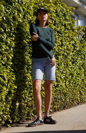 Green Tori Thermal Long Sleeve Top image number 4