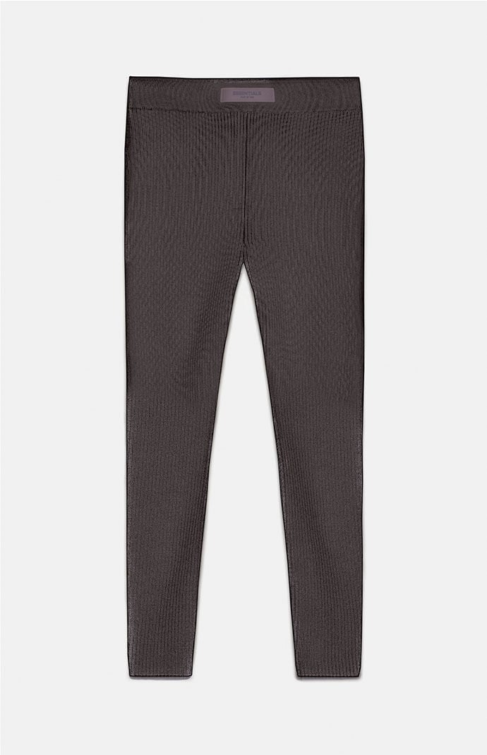 피어오브갓 에센셜 레깅스 Fear Of God Essentials Womens Off Black Sport Leggings