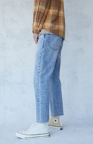 Medium Indigo Straight Jeans image number 3