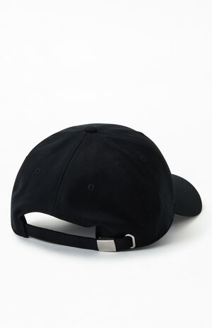 Black Lodge Back Ball Strapback Dad Hat image number 2