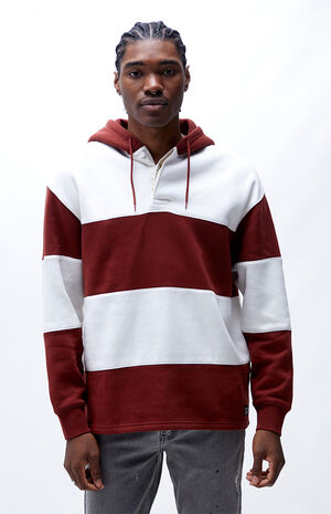 Levi's Fillmore Block Fired Red Hoodie | PacSun
