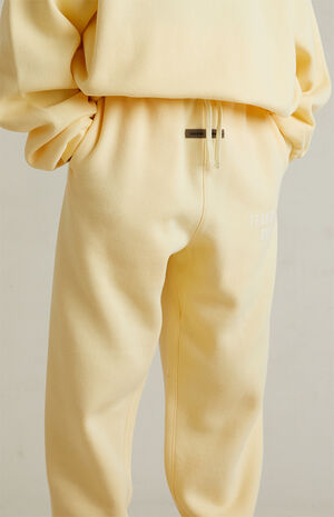 Kids Garden Yellow Classic Fleece Sweatpants image number 5