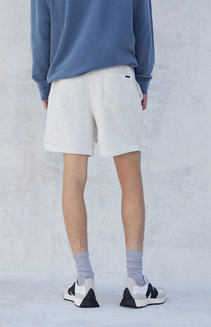 White Heather Fleece Volley Shorts image number 4