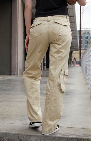 Beige Kim Cargo Pants image number 4