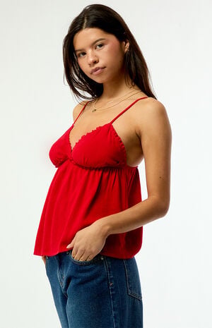 Emma Trim Babydoll Top image number 3