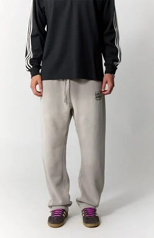 LA Fleece Baggy Sweatpants image number 2
