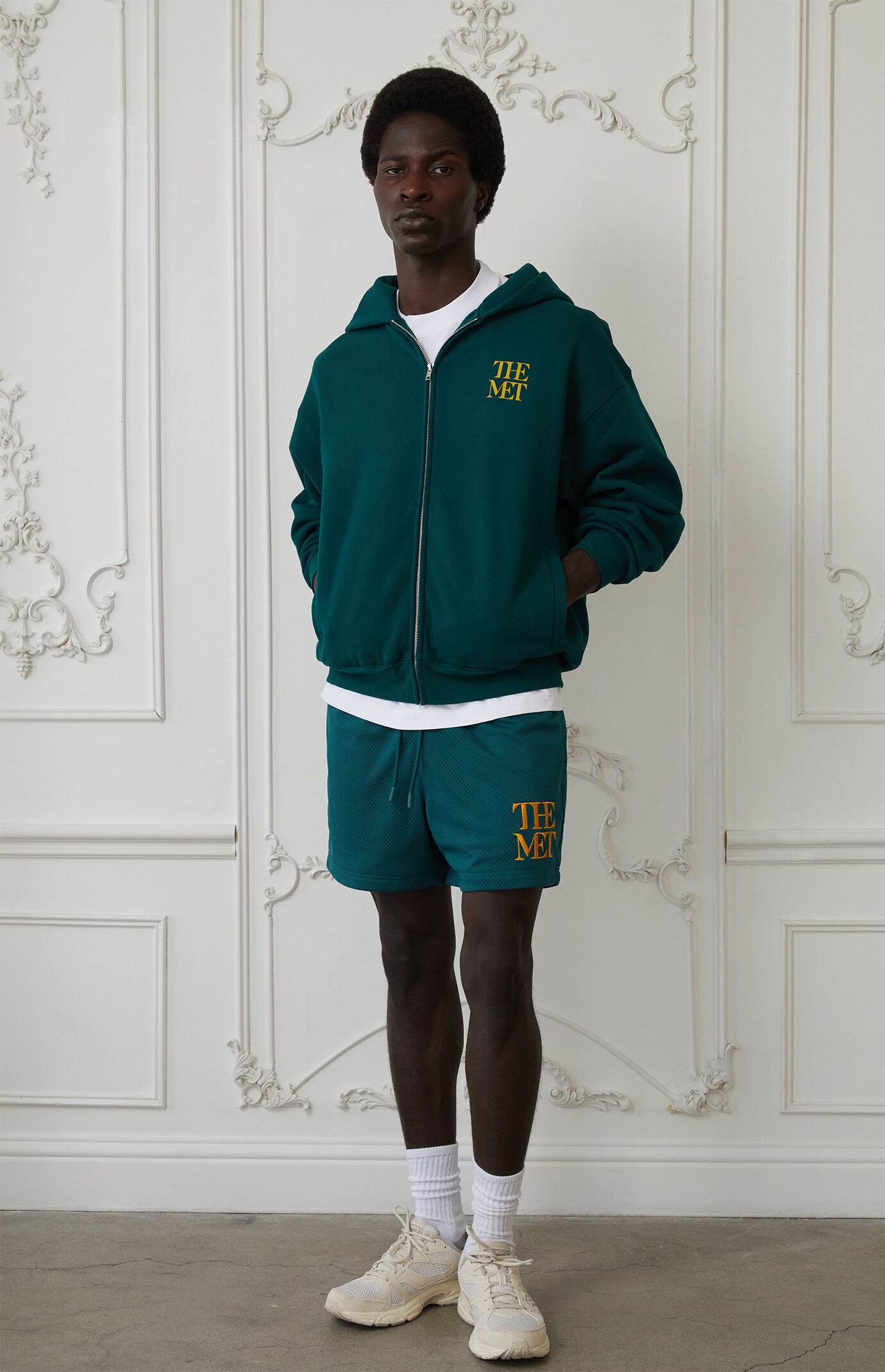 The Met x Pacsun Logo Mesh Shorts