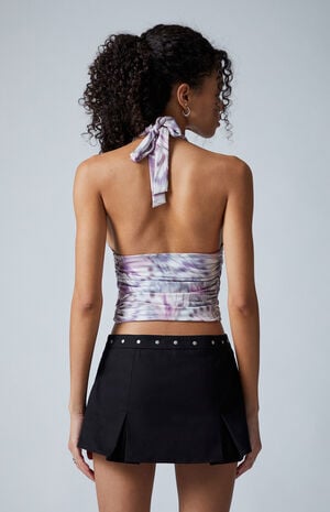 Vanessa Deep V Halter Top image number 5