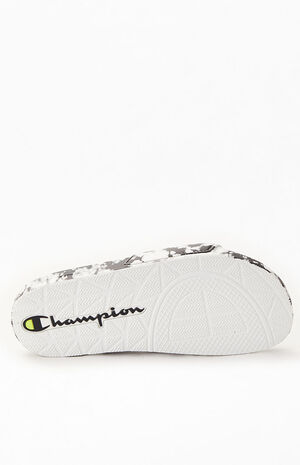 Women's White IPO Mystic Slide Sandals image number 4