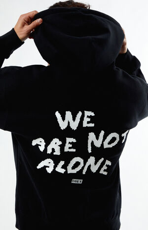We Are Not Alone Full Zip Hoodie image number 2