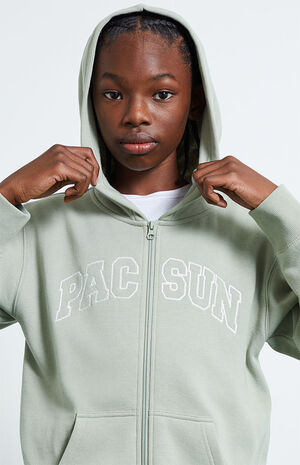 Logo Zip Up Hoodie image number 4