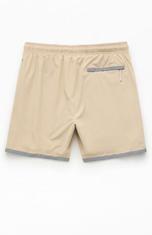 x Pacsun Hi Vis 6.5" Swim Trunks image number 2