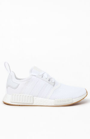 White & Gum NMD_R1 Shoes image number 2