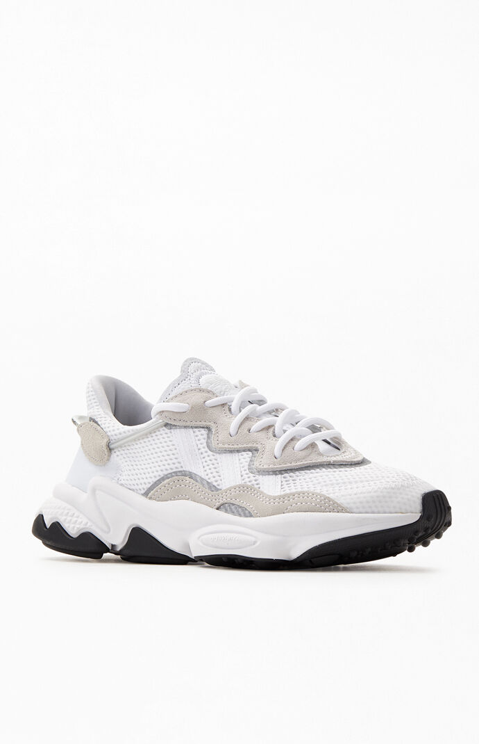 all white ozweego women's