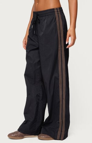 Kieran Stripey Nylon Track Pants image number 2