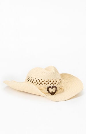 Straw Heart Cowboy Hat image number 2