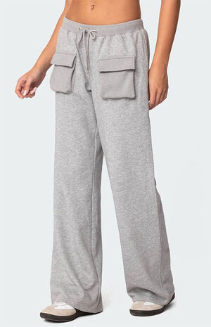 Bailey French Terry Cargo Pants image number 4