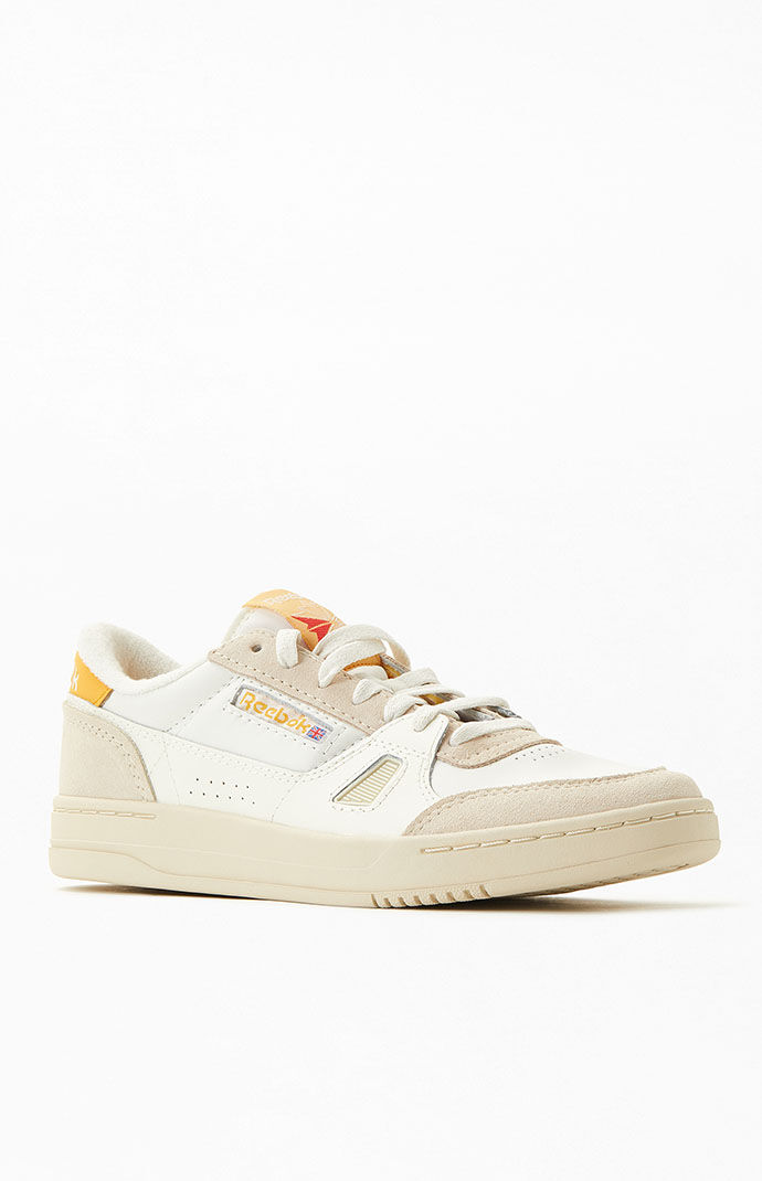 Reebok classic top yellow white