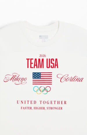 Milano Cortina Team USA United Together T-Shirt image number 4