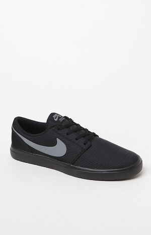 Conclusie Smerig Omkleden Nike SB Black & Grey Portmore II Ultralight Shoes | PacSun | PacSun