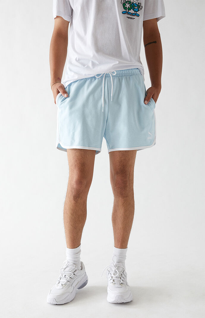 Blue Classic Runner Shorts