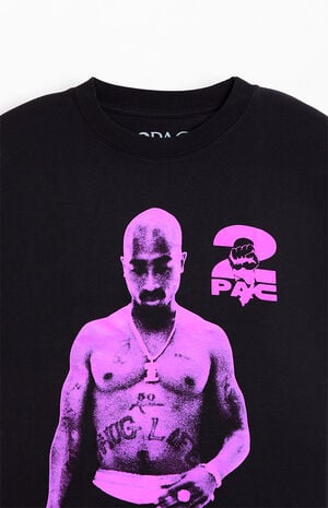 2Pac Purple T-Shirt image number 2