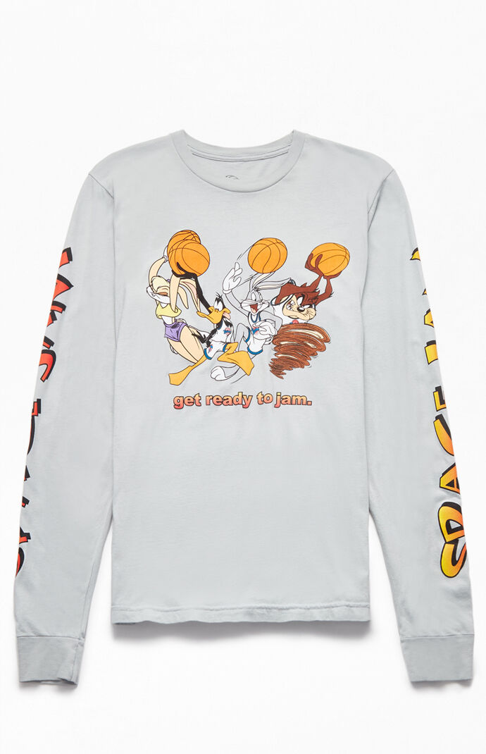 Space Jam Long Sleeve T Shirt Pacsun