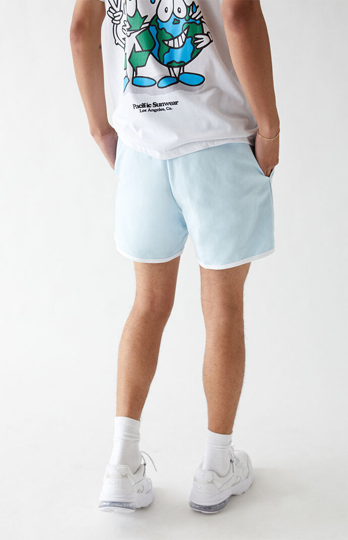 Blue Classic Runner Shorts