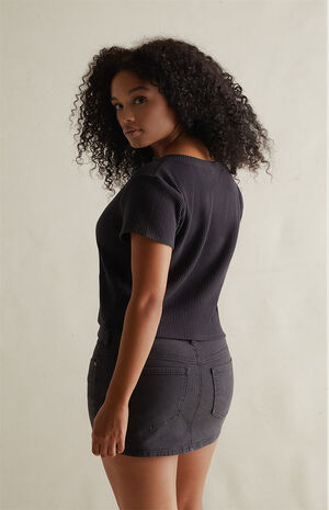 Waffle Knit T-Shirt image number 6