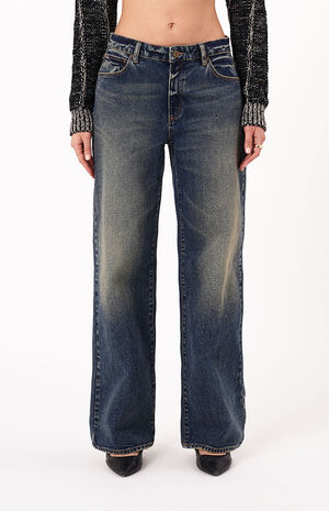 95 Zendaya Mid Rise Baggy Jeans image number 1