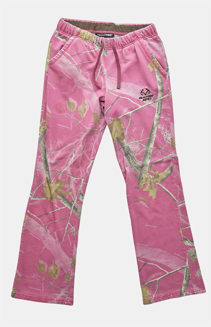 PS VINTAGE 2000s Pink Real Tree Pants