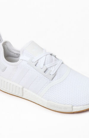 White & Gum NMD_R1 Shoes image number 6