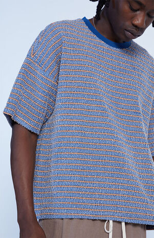 Textured Cropped Oversized T-Shirt image number 2