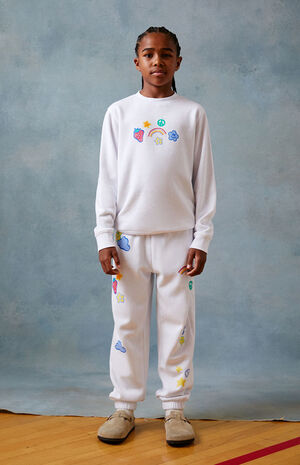 Funky Girl Doodle Sweatpants image number 1