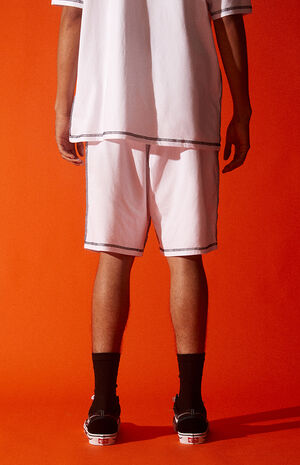 x Russell Athletic White Volley Shorts image number 4