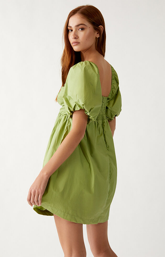 En Saison Poplin Babydoll Dress | PacSun