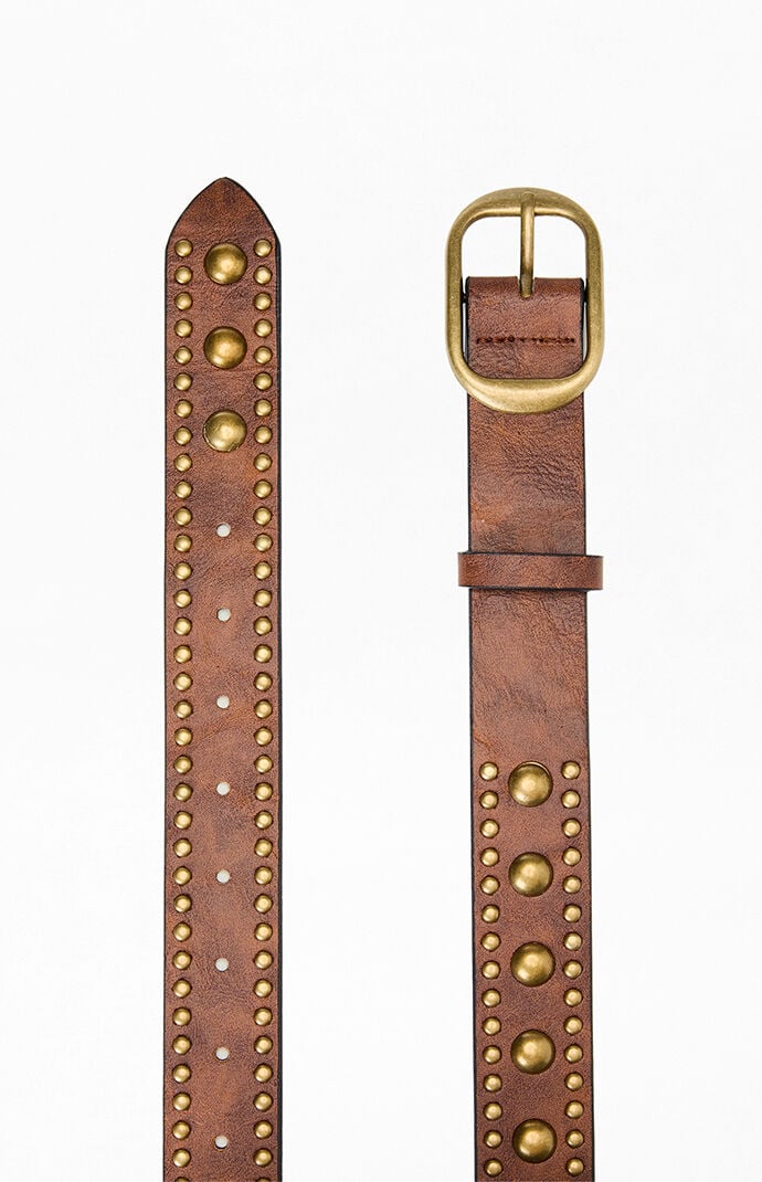Pacsun Josie Faux Leather All-Over Studded Belt