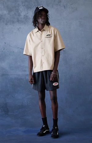 x Pacsun Camper 6" Swim Trunks image number 1