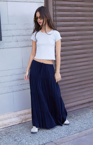 Light Blue Ashlyn Short Sleeve Top image number 4