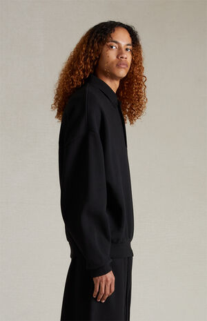 Jet Black Polo Sweatshirt image number 2